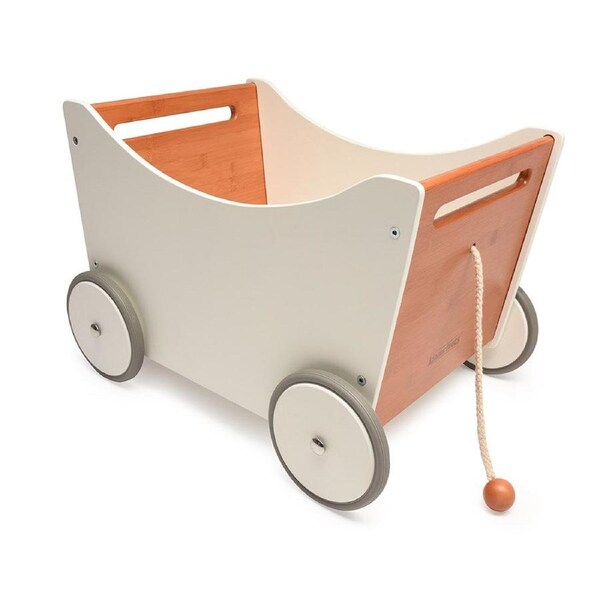 Kinderfeets - Toy Box Walker - White
