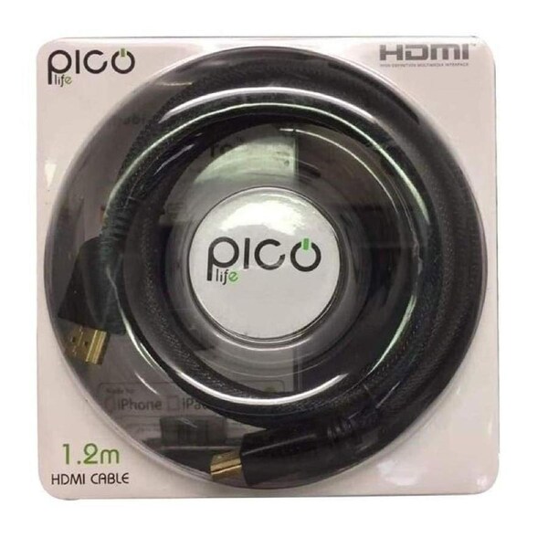 PICO 1.2 HDMI Cable with Gold Plated Connectors