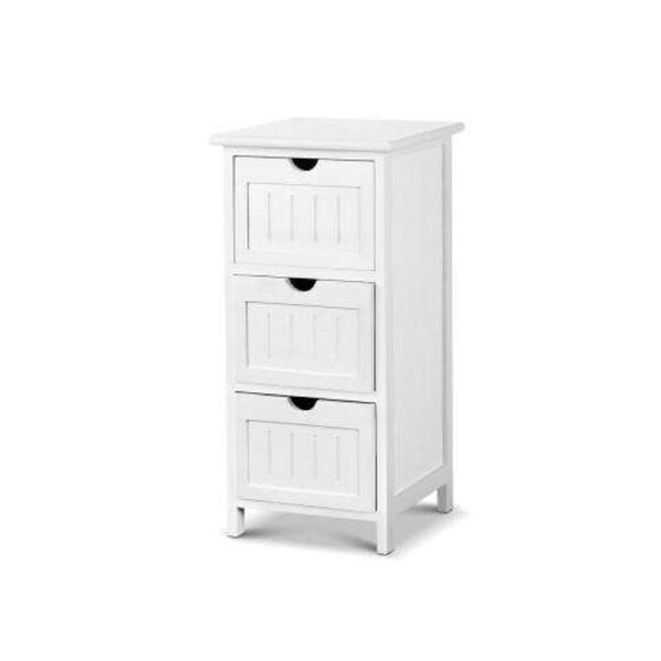 Bedside Table - White