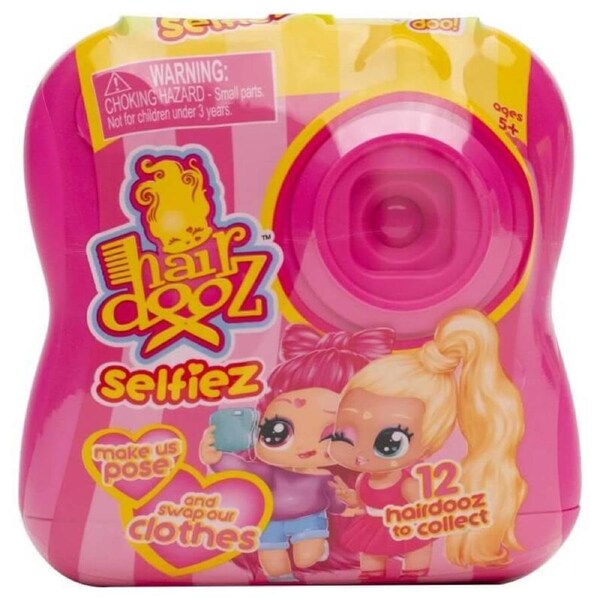 Hair Dooz Doll Selfiez Assorted Colours