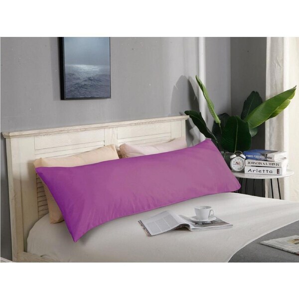 Super Soft Premium Body Pillowcase - Purple