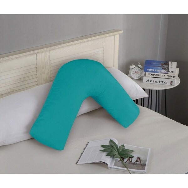 Super Soft Premium V SHAPE Pillowcase - Teal