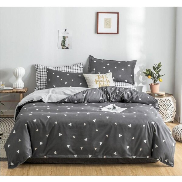 Artistic Quilt/Doona/Duvet Cover Set (Queen Size) M388