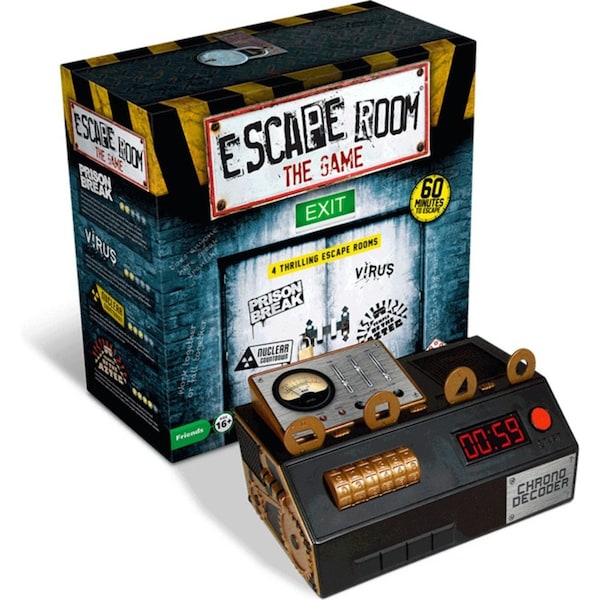 Escape Room The Game Board Game - 4 Rooms + Chrono Decoder