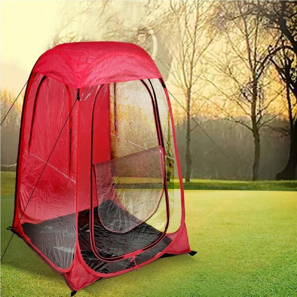 Mountview Pop Up Camping Tent Beach Portable Hiking Tents Weather Shelter Shade Red