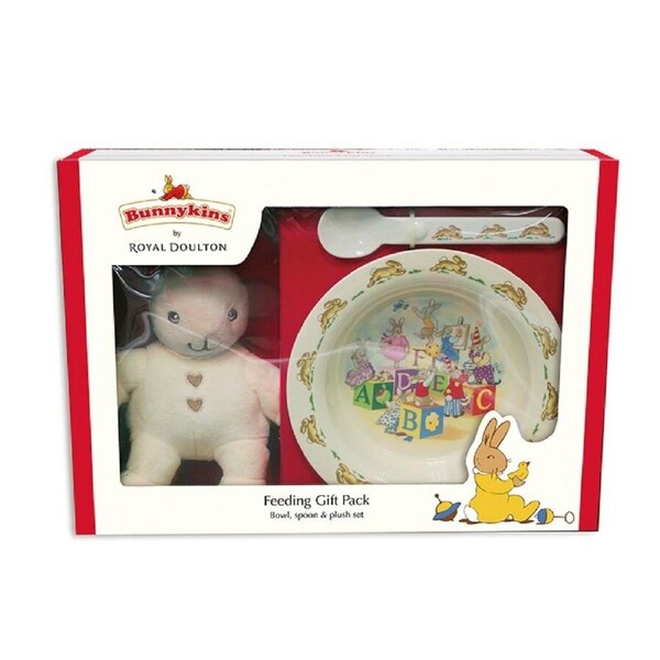 Bunnykins Feeding Gift Pack Plush Toy, Bowl & Spoon Baby