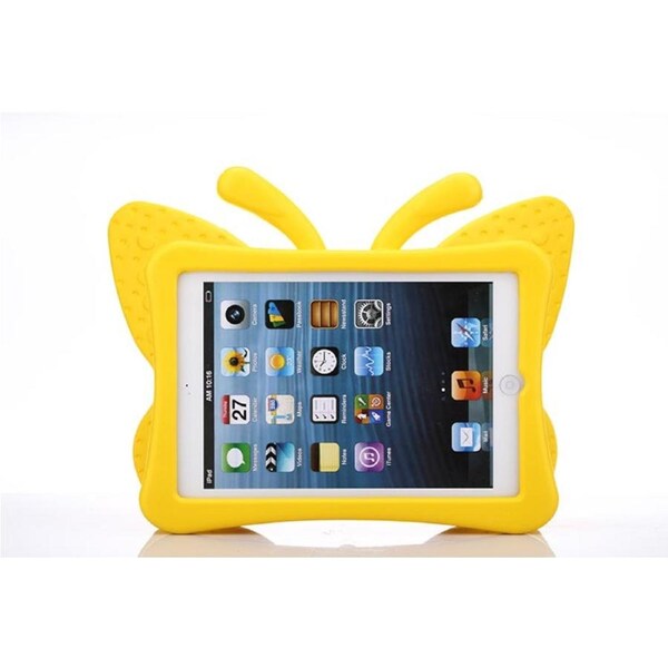 Catzon Butterfly Soft Silicone Tablet Case 7.9 inch For iPad Mini 1/2/3/4-Yellow