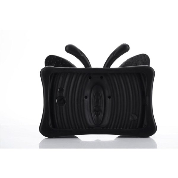 Catzon Butterfly Soft Silicone Tablet Case 7.0 inch For Samsung Galaxy Tab 3 P3200/T110/T111/T210/T211/T230/Huawei T1/Lenovo A7-Black