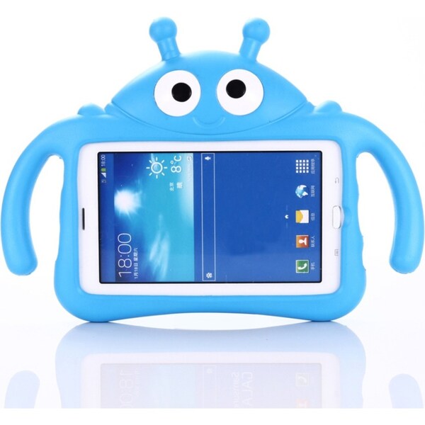 Catzon Beetle Soft Silicone Tablet Case 7.0 inch For Samsung Galaxy Tab 3 P3200/T110/T111/T210/T211/T230/Huawei T1/Lenovo A7-Blue