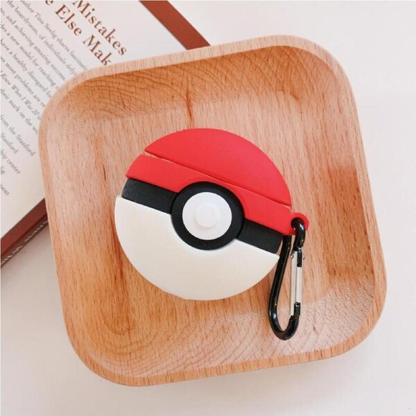 Catzon Cartoon Anime Cute Funny Poke Ball Earphone Case For Airpods 2-FairyBall