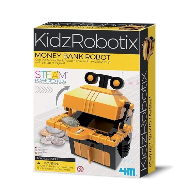 4M KIDZROBOTIX MONEY BANK ROBOT