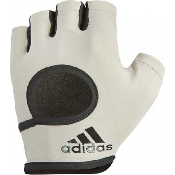 Adidas Essential Weight/Strength Women L Training Grip Gloves Gym/Sports Stone