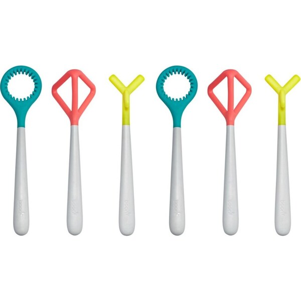 6pc Boon Blobbles Bubble Bath Wands Bathing Toy Set Baby/Kids/Toddler Child 18m+