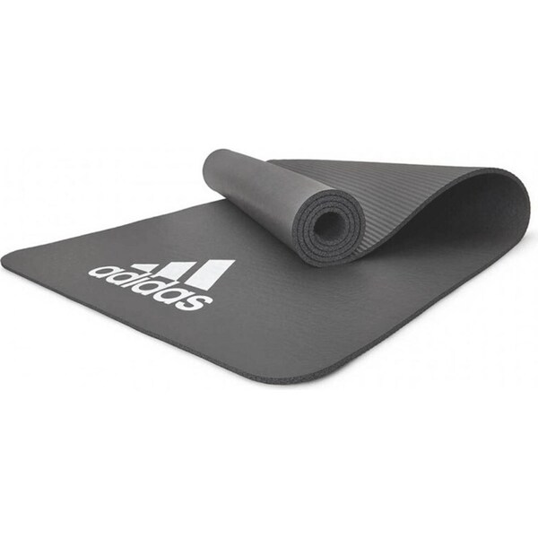 Adidas 7mm Training/Fitness Gym/Home Padded/Rollable/Lightweight Travel Mat GRY
