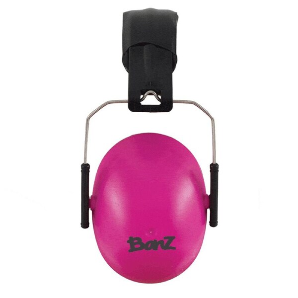 Banz Hear No Blare Kids Noise Control/Ear Hearing Protection Earmuffs 3y+ Pink