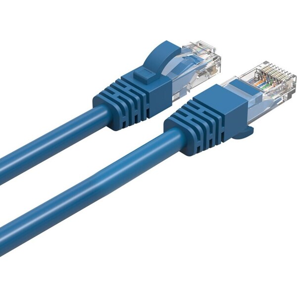 Cruxtec 3m CAT6/RJ45 Network Lead Cable LAN Ethernet Internet Router Cord Blue