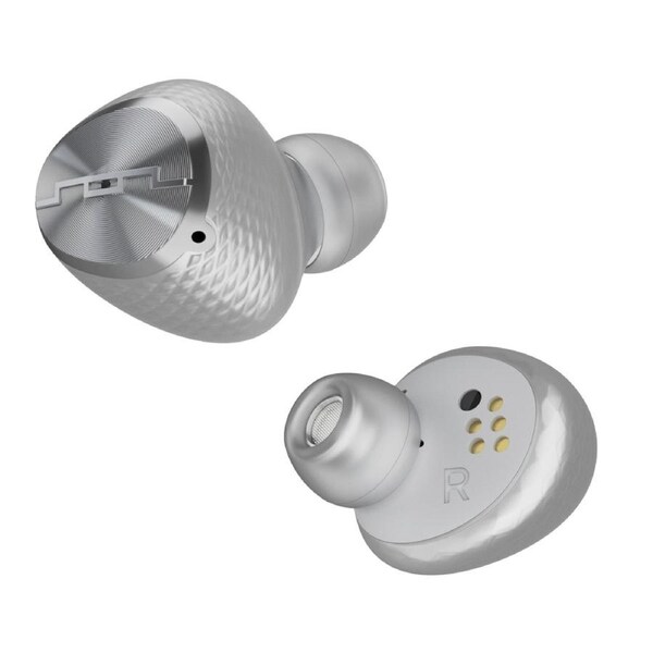 Sol Republic Amps Air+ Bluetooth Active Noise Cancelling Earbuds/Earphones SLV