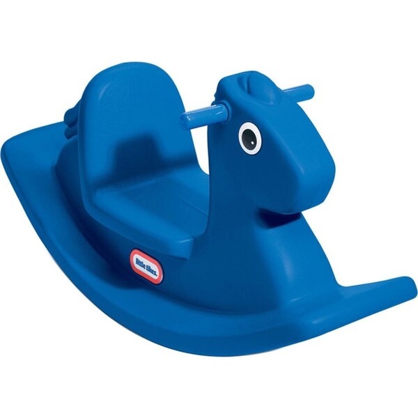 Little Tikes Rocking Horse/Pony Kids/Toddler Children Ride On Toy 12m-3y Blue