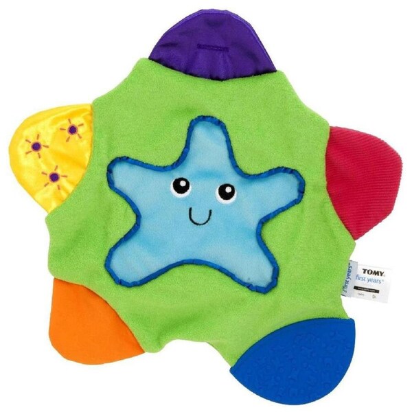 Lamaze Sammy the Starfish Blankie Baby/Infant Educational Soft Blanket Toy 6m+