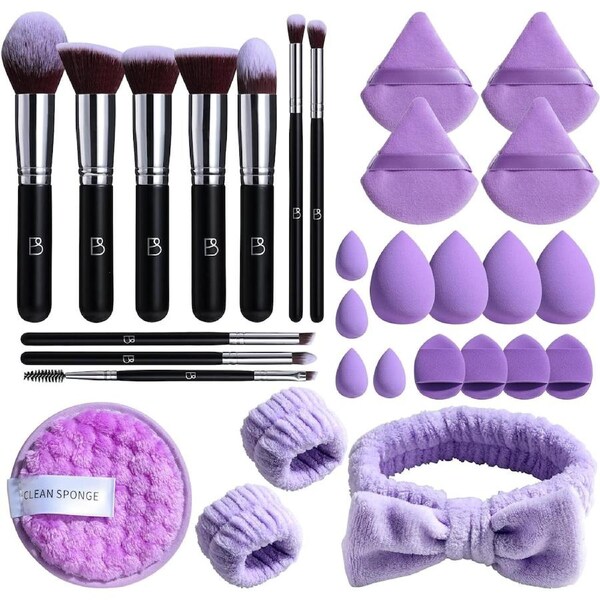 Makeup Brush Set Premium Synthetic Foundation Face Powder Blush Eyeshadow Brushes Makeup Brush Kit
