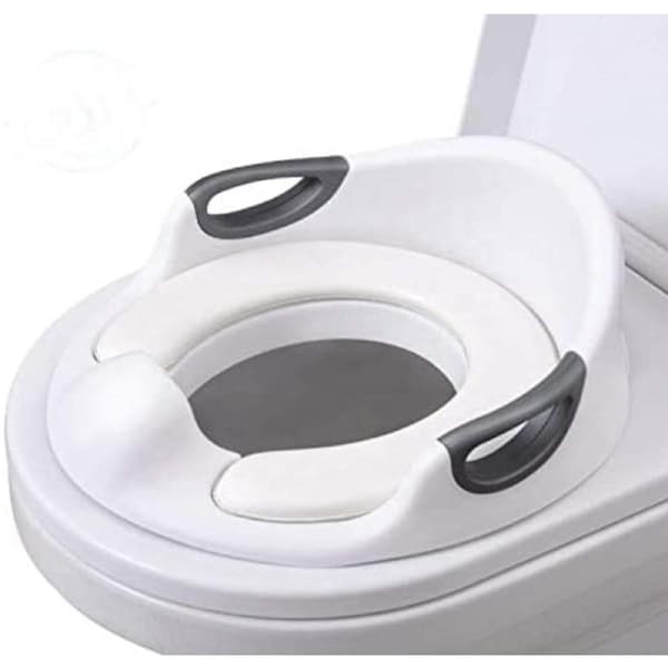 Toddler Toilet Seat for Potty Training Fits All Standard Adult Toilets, Portable and Easy to Use