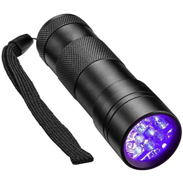 UV Blacklight Flashlights 12 Led Ultraviolet Blacklight
