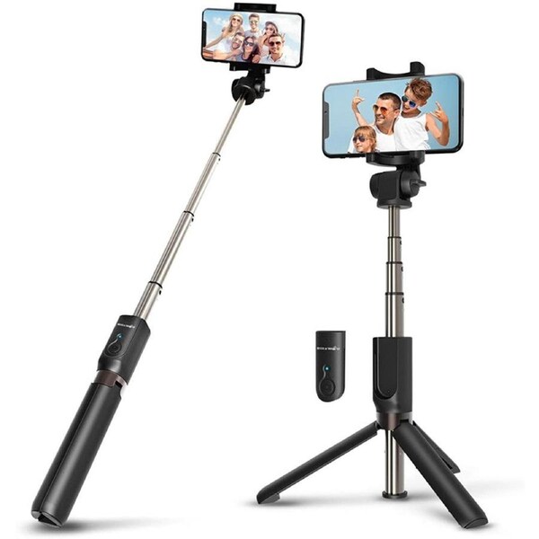 Wireless Selfie Stick Tripod with Remote , 360 Degree Rotation