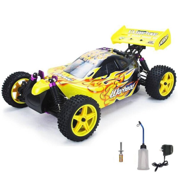 New Remote Control Hsp Rc Car 1/10 2.4Ghz 2Speed Nitro 4Wd Off-Road Buggy