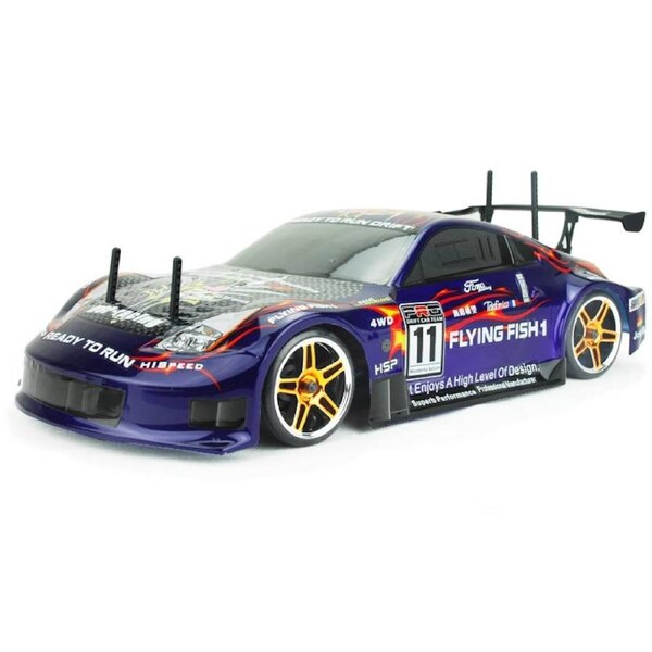 Hsp Remote Control 2.4G 1/10 Flying Fish T2 On Road Drifting Rc Car Nissan Fairlady Z370