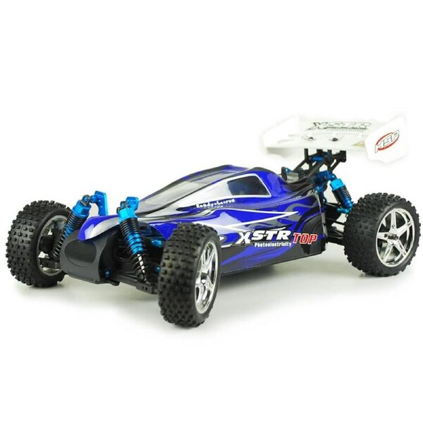 Hsp 1/10 Rc Car Xstr Brushless 4Wd Pro Remote Control Off Road Buggy Blue