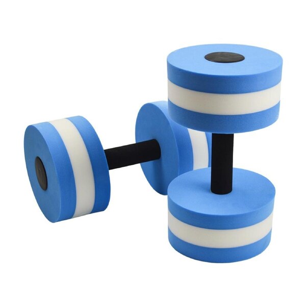 2x Water Aerobics Dumbbell EVA Aquatic Barbell Aqua Fitness