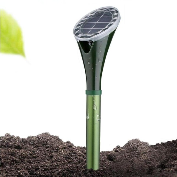Elora 10x Snake Repeller Rat Pest Solar Ultrasonic 100% Waterproof Frequency
