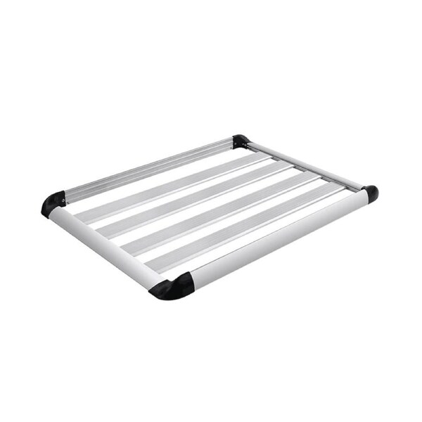 Elora Car Roof Rack Platform Luggage Carrier Vehicle Cargo Tray 160x100cm Silver