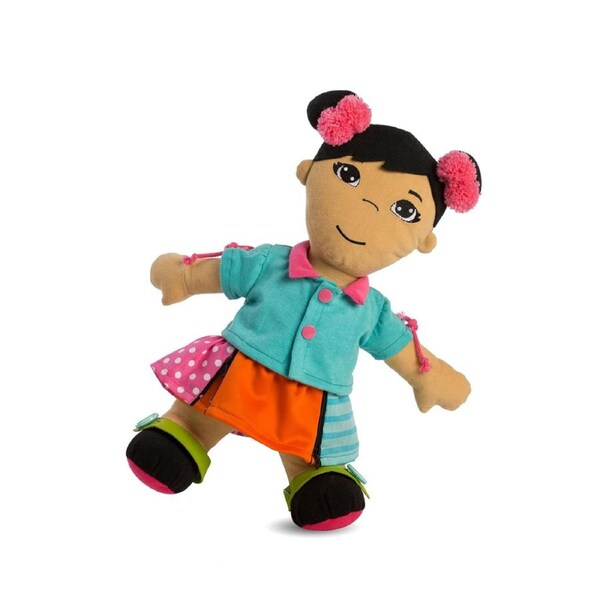 Miniland Educational Fastening Diversity Asian Girl 40cm
