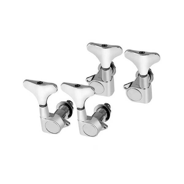 Tuning Pegs Machine Heads for Bass Guitars 2L+2R Set 4pc K815