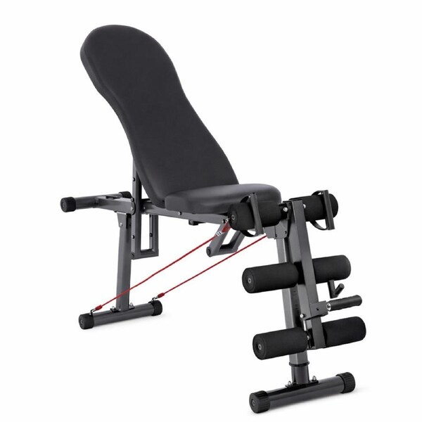 Fitness Master Sit Up Abdominal Crunch Adjustable Flat Incline Bench
