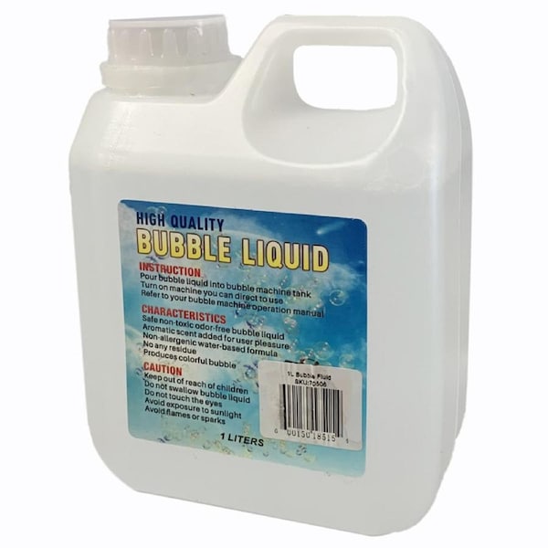 E-lektron 1 Litre HEAVY DUTY MIST Bubble Machine Juice Liquid Fluid Solution