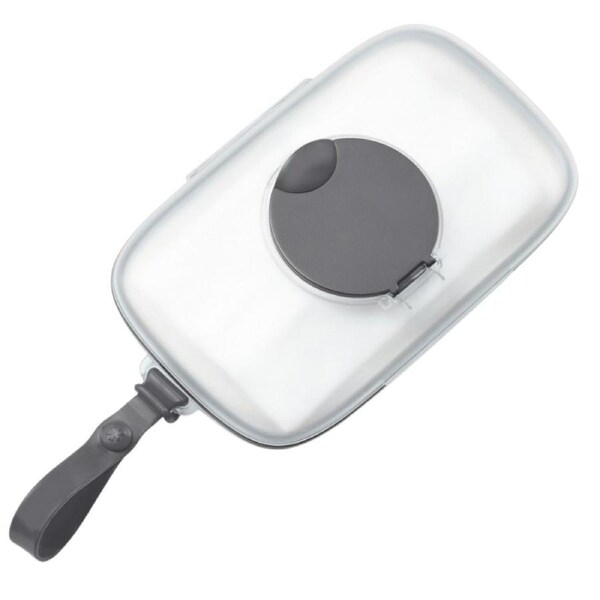 Skip Hop Grab & Go Perfect Seal Wipes Case-Grey