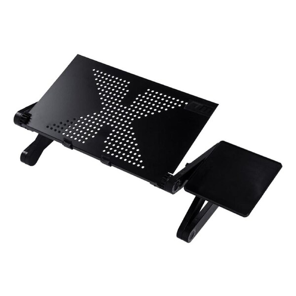 Aluminium Alloy Folding Laptop Stand Desk Table with Mouse Tray