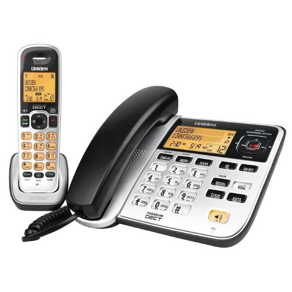 Uniden DECT 2145+1 - Premium DECT Digital - 2 in 1(Corded + Cordless ) Phone System