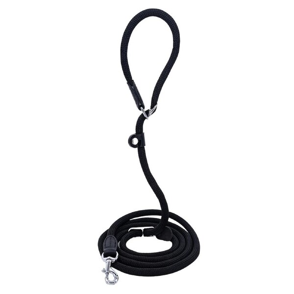 Hunter Retriever Rope Dog Lead, Black