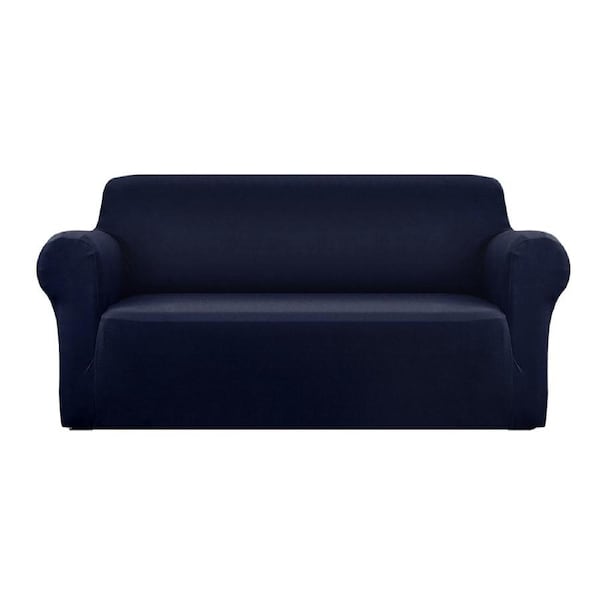 3 Seater Artiss Sofa Cover Couch Covers Stretch Navy