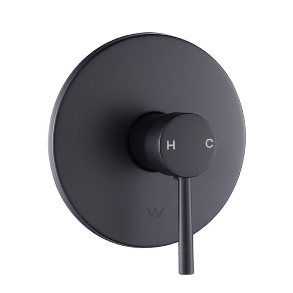 Shower Bath Mixer Tap Bathroom Electroplated Matte Black