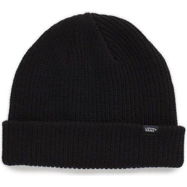 VANS Core Basics Beanie Warm Winter Knit Hat Ski Cap - Black