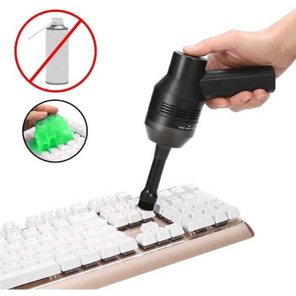 Keyboard Cleaner Rechargeable Mini Vacuum Cordless Vacuum Desk Cleaner