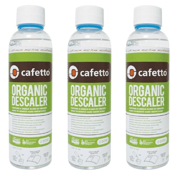 Cafetto 3 x LOD Organic Espresso Machine Liquid Descaler