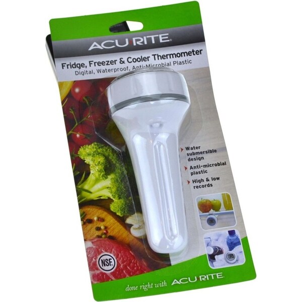 Acurite Fridge Freezer Cooler Digital Thermometer