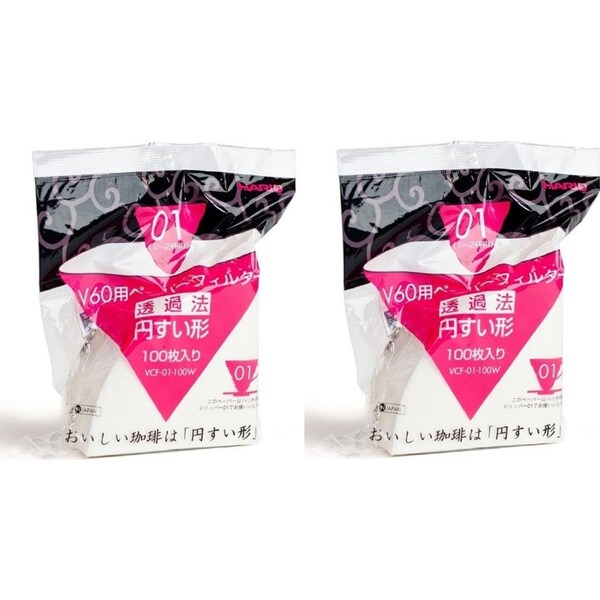 Hario V60-01 - 200 Filter Papers