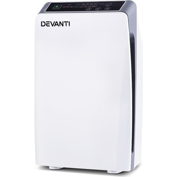 1X Devanti Air Purifier 4 Stage HEPA Filter