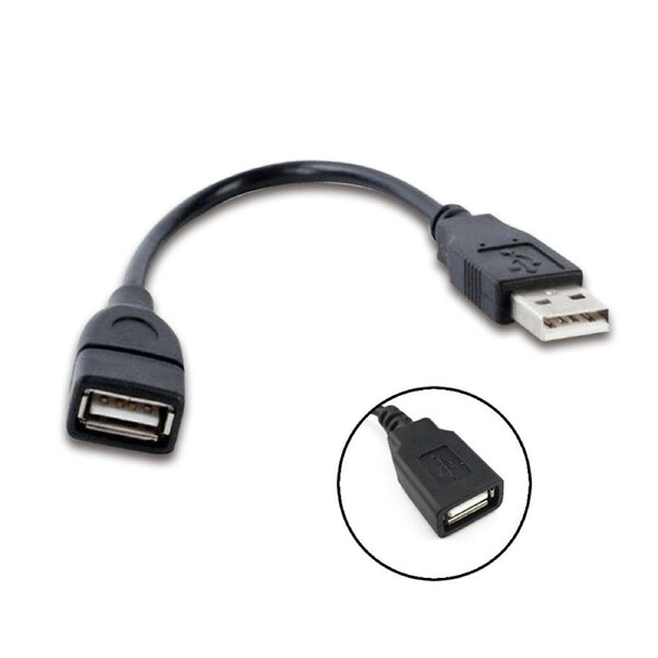 USB 2.0 Extension Cable USB Male To Female Adapter for Power and Data Transfer